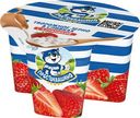Творожное зерно "Простоквашино" с клубникой, 140 г