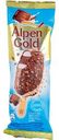Мороженое сливочное эскимо Alpen Gold с молочным шоколадом и хрустящим рисом двухслойное, 58 г