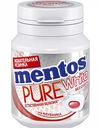 Жевательная резинка Mentos Pure white без сахара вкус Клубника, 54 г