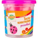Тесто-пластилин для детской лепки Глобус цвет: розовый, 140 г