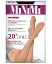 Гольфы женские MiNiMi Dolce цвет: nero/чёрный, 20 den, 2 пары