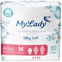 Прокладки My Lady Silky Soft гигиенические ультратонкие M, 10шт