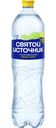 Вода газированная Святой Источник с ароматом лимона и лайма, 1.5л