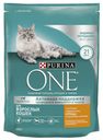 Сухой корм Purina One с курицей и цельными злаками для взрослых кошек 200 г