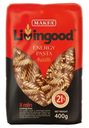 Макаронные изделия Livingood Energy Pasta Fusilli 400 г