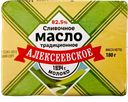Масло сливочное АЛЕКСЕЕВСКОЕ МОЛОКО Традиционное, 82,5%, 180г