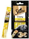 Крем-лакомство SHEBA КУРИЦА с курицей для кошек 3х12г