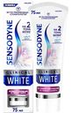 Зубная паста Sensodyne Clinical White активное отбеливание от темного налета, 75мл
