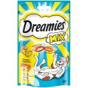 Лакомство DREAMIES лосось/сыр для взрослых кошек, 60г