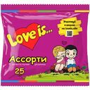 Жевательная резинка Love is ассорти вкусов, 105 г