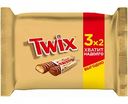 Печенье сахарное Twix с карамелью, покрытое молочным шоколадом, 165 г
