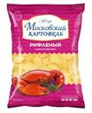 Чипсы Московский картофель рифленые со вкусом камчатского краба 130г