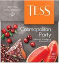 Чай фруктовый Tess Cosmopolitan Party клюква-грейпфрут 20х2.5г