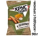 Сухарики К пенному со вкусом холодца с хреном, Хрусteam, 90 г