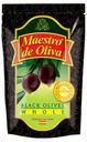Маслины черные Maestro de Oliva с косточкой, 170 г