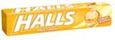 Леденцы Halls 25г со вкусом меда и лимона