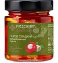 Перец сладкий фаршированный сыром Market Collection, 185г