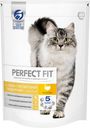 Корм сухой Perfect Fit Sensitive с индейкой для кошек с чувствительным пищеварением, 650г