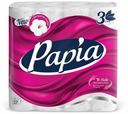 Туалетная бумага Papia белая трехслойная 32 шт
