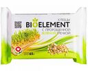 Хлебцы цельнозерновые  Bioelement с пророщенной зеленой гречкой, 65 г