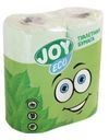 Туалетная бумага Joy Eco Салатовая 2 слоя 4 рулона