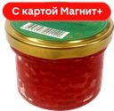 Икра лососевая форели зернистая 90г ст/б:6