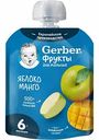 Пюре фруктовое Gerber яблоко и манго, 90 г