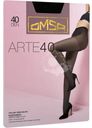 Колготки Omsa Arte 40 Nero черные 40den р4 1шт.