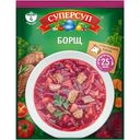 Суп Суперсуп борщ с настоящим мясом, 70г