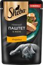 Корм для кошек Шеба паштет индейка в желе Марс м/у, 75 г