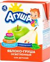 Сок "Агуша" Яблоко-Груша, 200 мл
