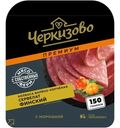 Колбаса Черкизово Премиум сервелат финский варёно-копчёный нарезка, 150г