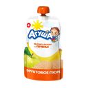 Пюре АГУША, Яблоко, банан, печенье с 6 мес., 90г