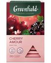 Чай черный Greenfield Cherry Amour, 20x1,8г