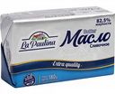 Масло сливочное La Paulina Extra quallity 82,5%, 180 г