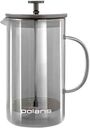 Френч-пресс Polaris Stein-1000FP стеклянная колба, 1 л