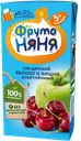 Сок ФРУТОНЯНЯ, Яблоко-Вишня, осветленный, 200мл