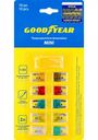 Предохранители флажковые мини Goodyear, 10 шт.