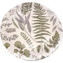 Тарелки бумажные одноразовые Эко Ботаника, 23см 6шт.