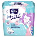 Прокладки супертонкие «Ultra sensitive for teens» Bella, 10 шт