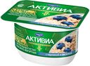 Биопродукт Activia обогощенный Черника овсянка 4.0 %, 130 г