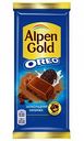 Шоколад молочный Alpen Gold Oreo шоколадная начинка, 90 г