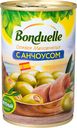 Оливки Bonduelle Мансанилья с анчоусом, 314мл