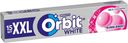 Жевательная резинка Orbit XXL White Bubblemint мята-фрукты 20,4 г