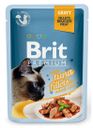 Корм Brit Premium для кошек, тунец в соусе, 85 г