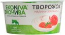 БЗМЖ Продукт творож Творожок Эконива 5% малина/землян 125г