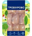 Филе бедра цыпленка Троекурово охлажденное 750г