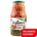 Ассорти КУБАНЬ ПРОДУКТ Огурцы/помидоры маринованные, 1,8кг