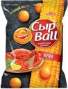 СЫР BALL Кукурузные шарики Краб 140г фл/п(Русскарт):15
