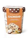 Мороженое ПЕСТРАВКА пломбир со вкусом ванили с шоколадной крошкой 12%, 270г